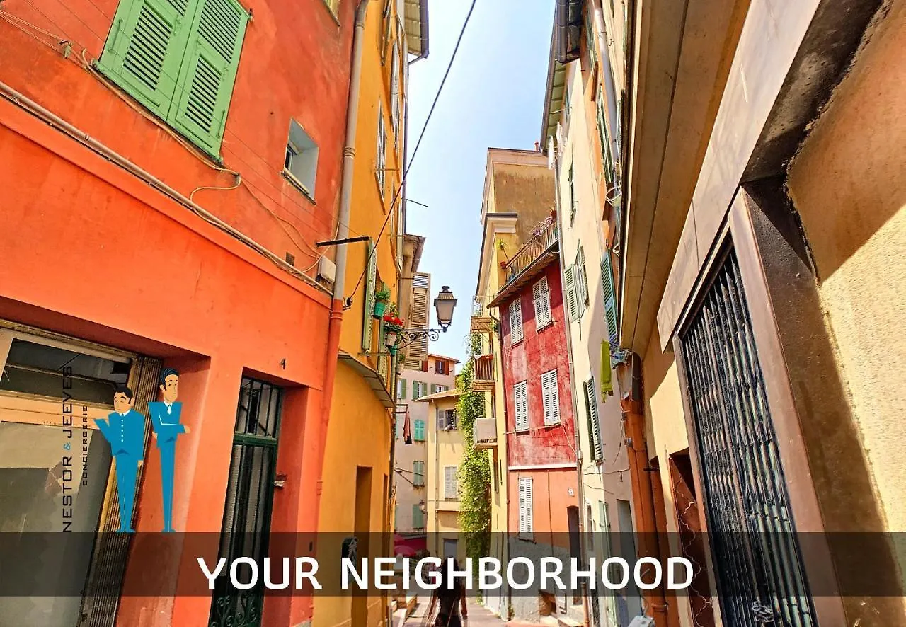 Apartamento Nestor&Jeeves - Lou Francescan - Old Town - Close Sea - Place St Francois Niza